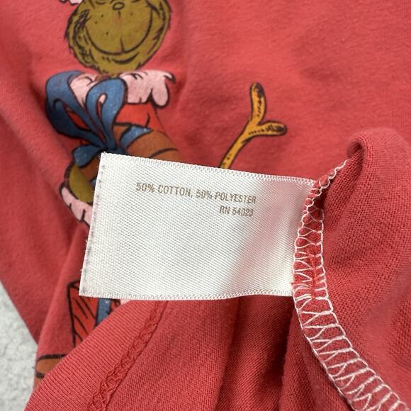 The Grinch Christmas Shirt Girls Large L Red Old Navy Collectabilitees Holiday - Picture 11 of 12